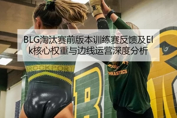 BLG淘汰赛前版本训练赛反馈及Elk核心权重与边线运营深度分析